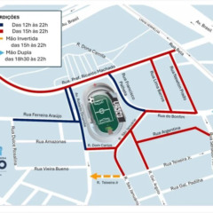 Rio de Janeiro terá interdições no entorno de São Januário
