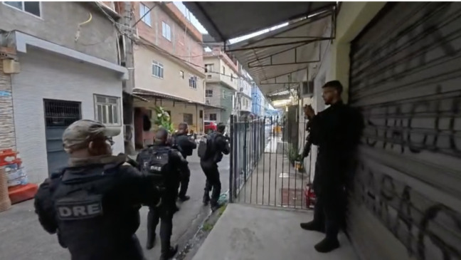 Operação no Rio de Janeiro mira esquema de "delivery" do tráfico