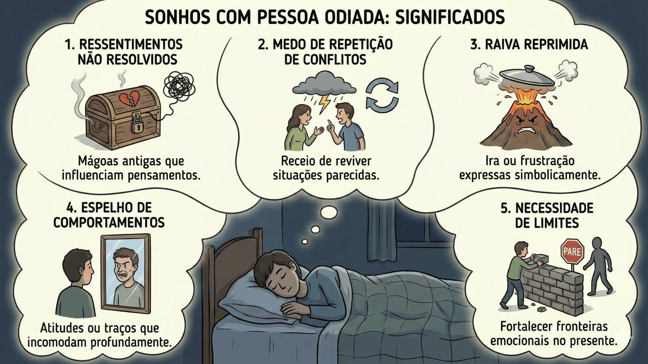 O que significa sonhar com alguém que você odeia?