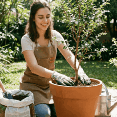 Plantar jabuticabeira em vaso se tornou uma alternativa comum para quem dispõe de pouco espaço - Créditos: depositphotos.com / elwynn