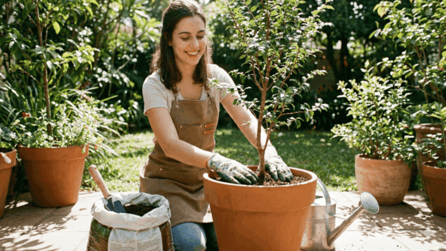 Plantar jabuticabeira em vaso se tornou uma alternativa comum para quem dispõe de pouco espaço - Créditos: depositphotos.com / elwynn