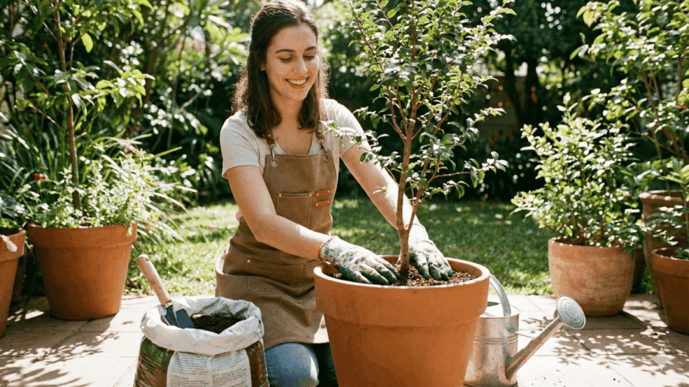 Plantar jabuticabeira em vaso se tornou uma alternativa comum para quem dispõe de pouco espaço - Créditos: depositphotos.com / elwynn Plantar jabuticabeira em vaso se tornou uma alternativa comum para quem dispõe de pouco espaço - Créditos: depositphotos.com / elwynn