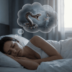 Em termos simbólicos, esse sonho pode representar um conflito que está sendo evitado