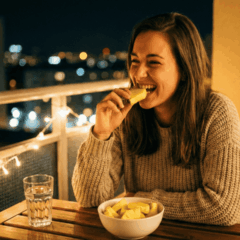 Muitas pessoas associam comer qualquer fruta à noite ao ato de engordar