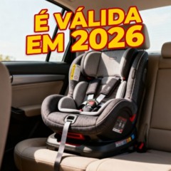 Lei da cadeirinha é válida no RJ em 2026