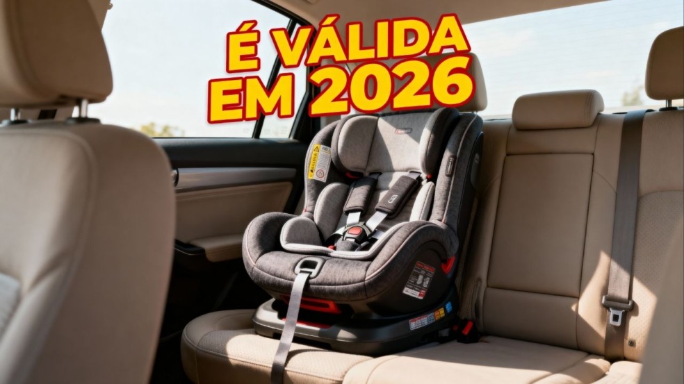 Lei da cadeirinha é válida no RJ em 2026