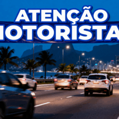 Lei para motoristas é válida no Ano Novo do RJ e em 2026
