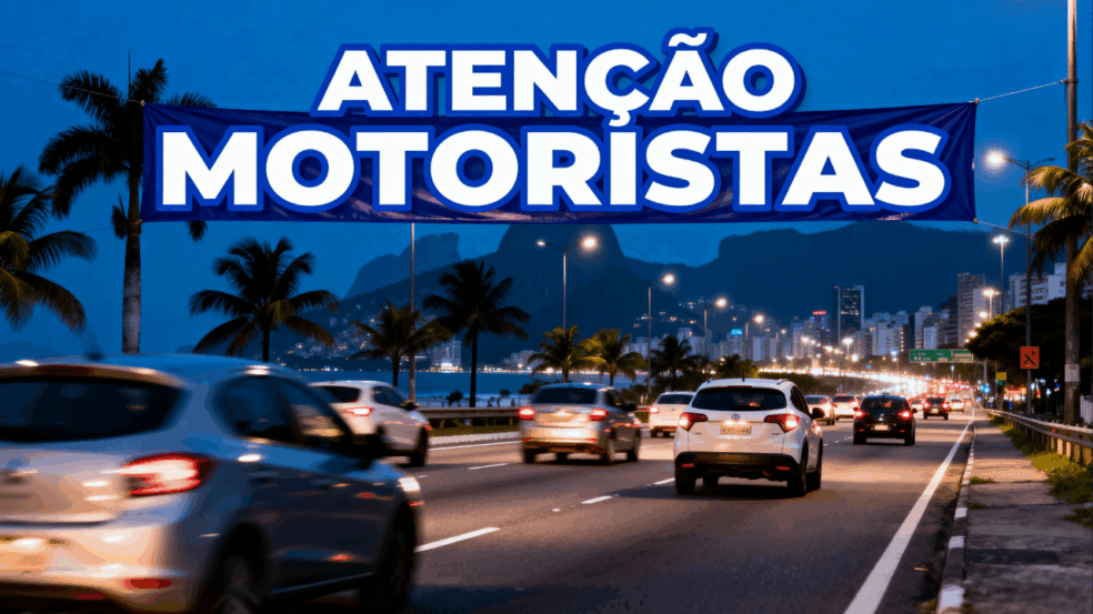 Lei para motoristas é válida no Ano Novo do RJ e em 2026 Lei para motoristas é válida no Ano Novo do RJ e em 2026