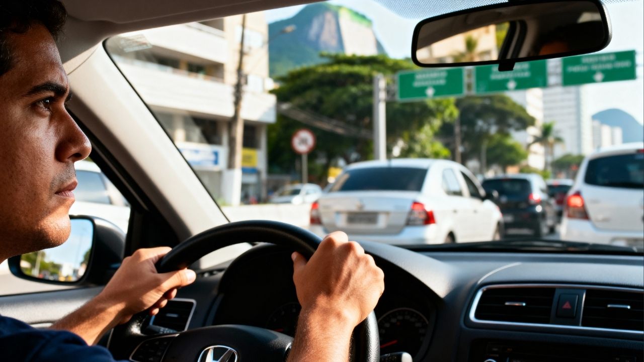 Motoristas do RJ vão encarar nova regra no trânsito que exige atenção total