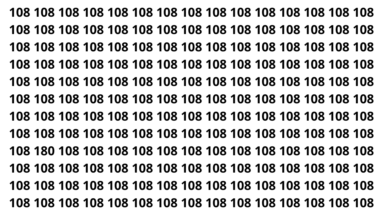 Tem um número camuflado aqui e você tem 10 segundos para encontrá-lo