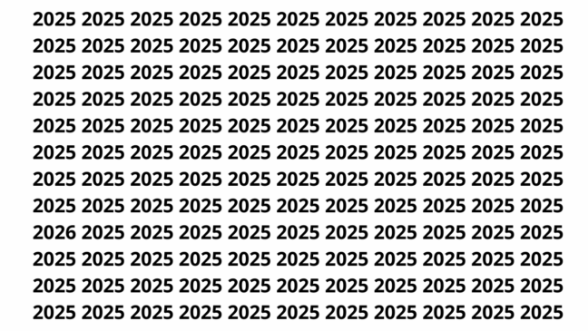 O desafio visual mais difícil de 2025 para quem tem olhar afiado
