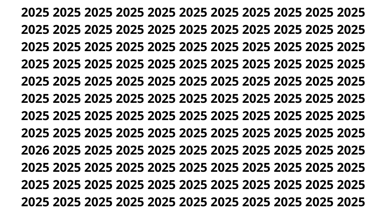 O desafio visual mais difícil de 2025 para quem tem olhar afiado