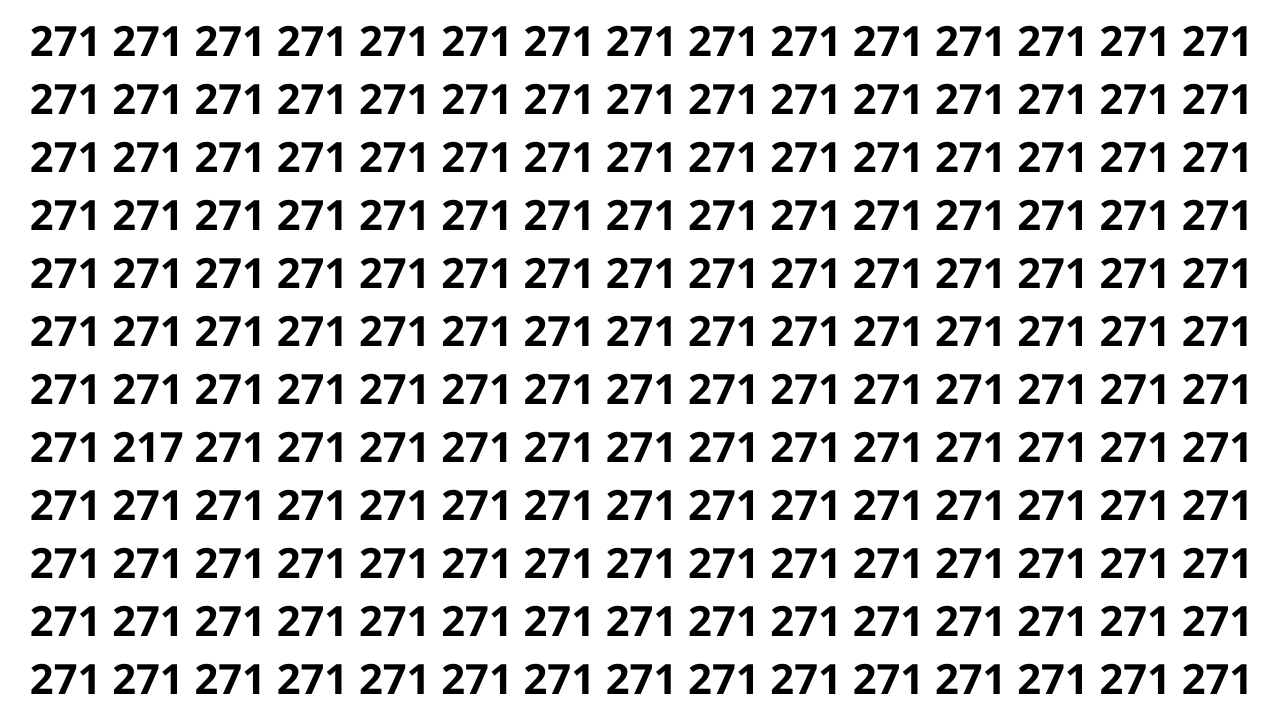 Só os mais atentos acham o número diferente neste desafio visual