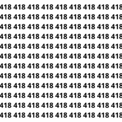 Tem um número diferente nesta imagem e poucos conseguem ver