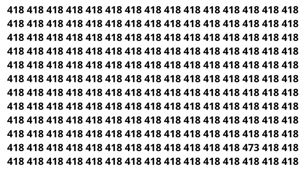 Tem um número diferente nesta imagem e poucos conseguem ver Tem um número diferente nesta imagem e poucos conseguem ver