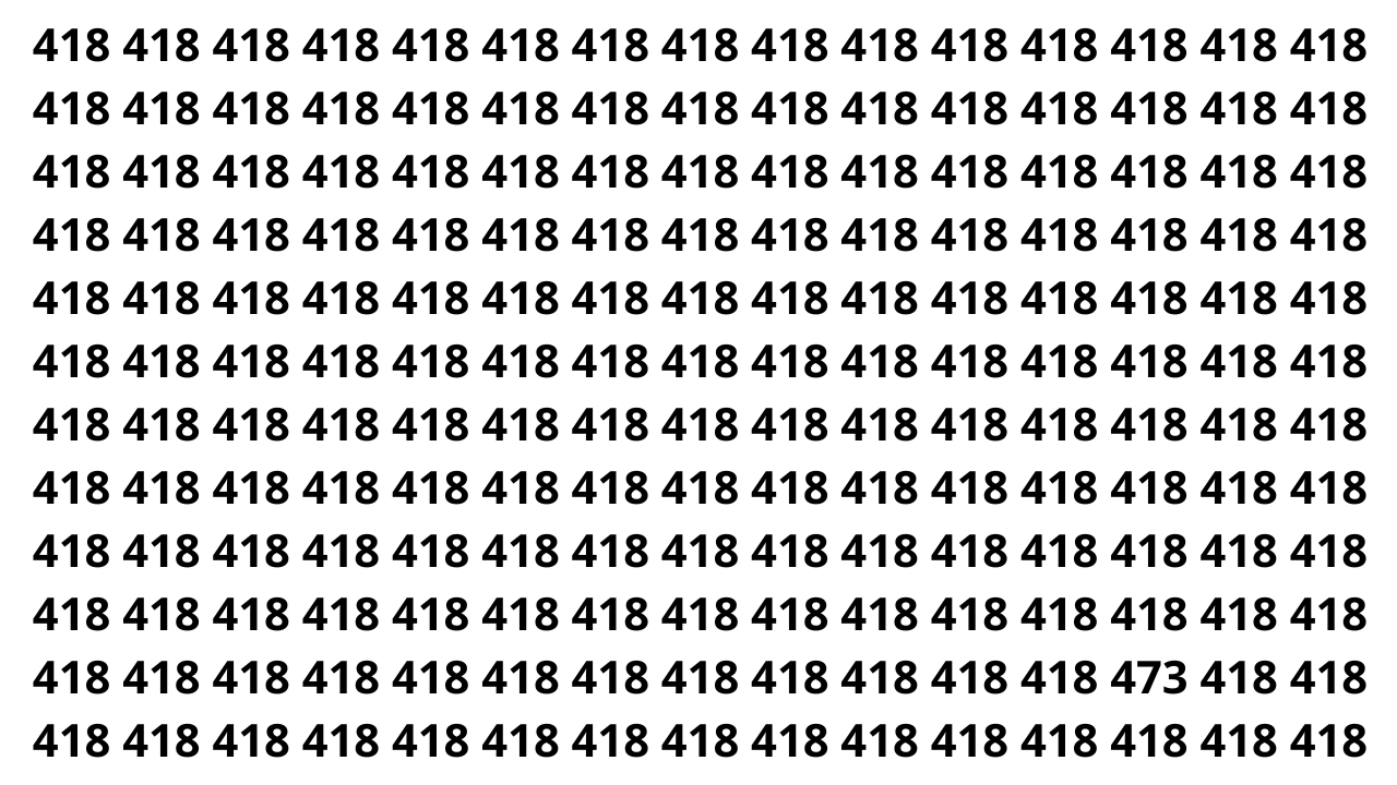 Tem um número diferente nesta imagem e poucos conseguem ver