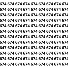 Encontre o número que foge do padrão em 5 segundos