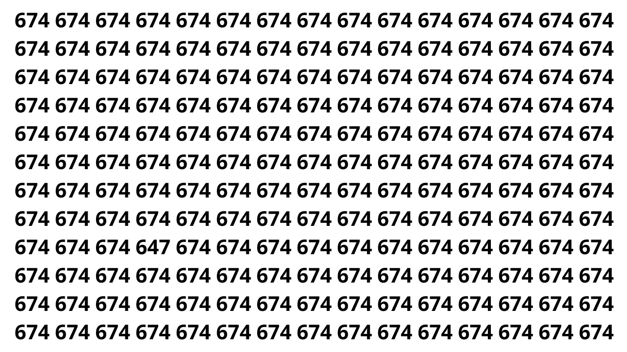 Encontre o número que foge do padrão em 5 segundos