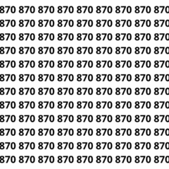 Desafio visual: encontre o número que está escondido em segundos