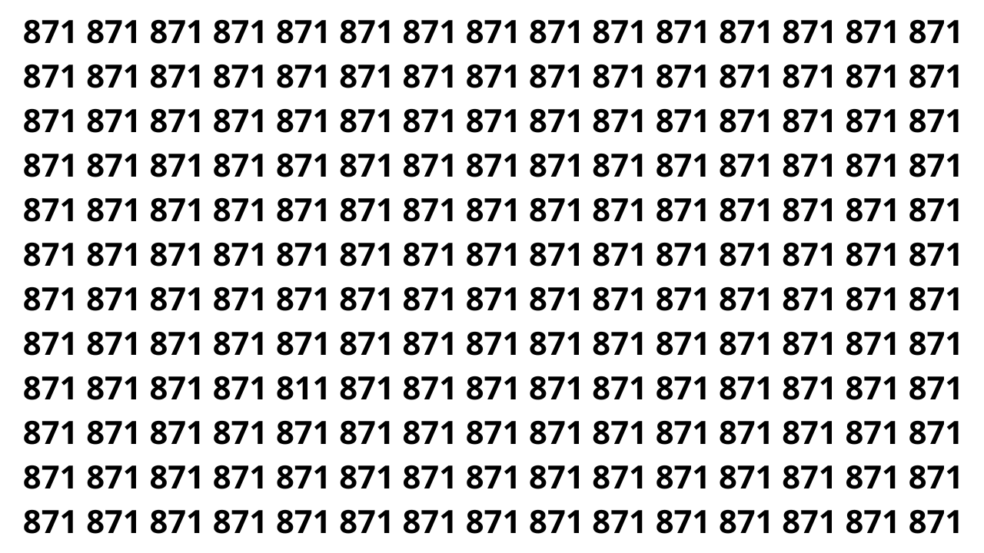 Treine foco e rapidez encontrando o número que quebra o padrão Treine foco e rapidez encontrando o número que quebra o padrão