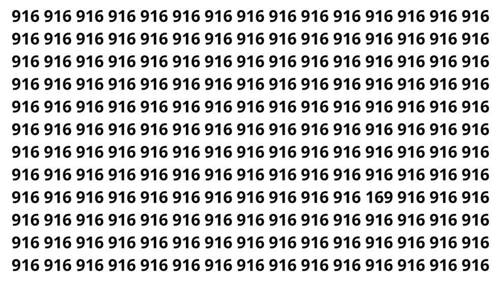 Consegue localizar o número escondido antes que os segundos passem? Consegue localizar o número escondido antes que os segundos passem?