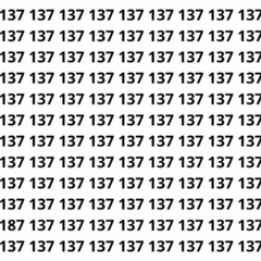 Puzzle viciante: consegue localizar o número escondido na imagem?