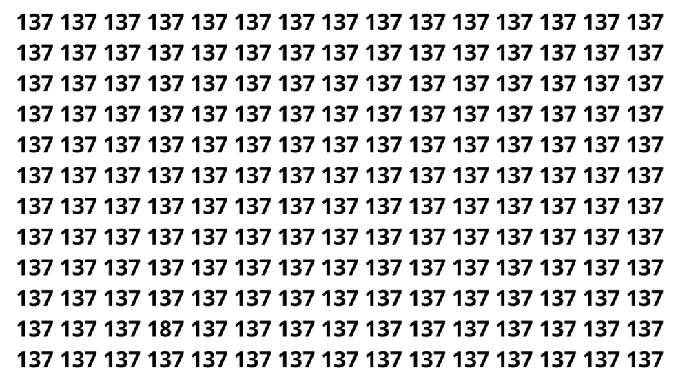 Puzzle viciante: consegue localizar o número escondido na imagem?