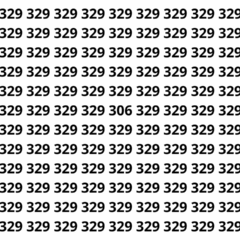 Só os mais rápidos acham o 306 neste desafio visual