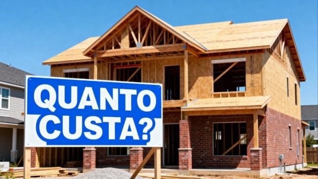 Quanto custa construir uma casa conjugada em janeiro de 2026?
