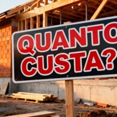 Quanto custa construir uma casa de 100m&sup2; em janeiro de 2026?