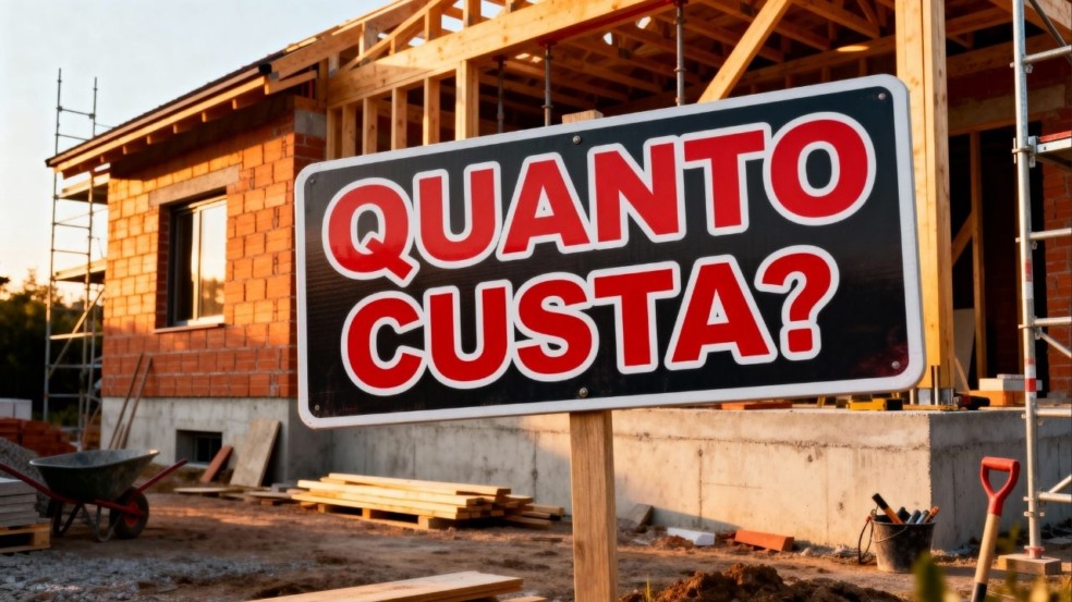 Quanto custa construir uma casa de 100m² em janeiro de 2026?