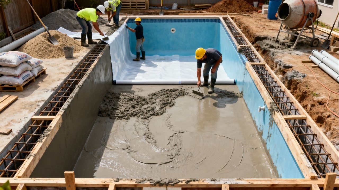 Quanto custa para construir uma piscina em janeiro de 2026?