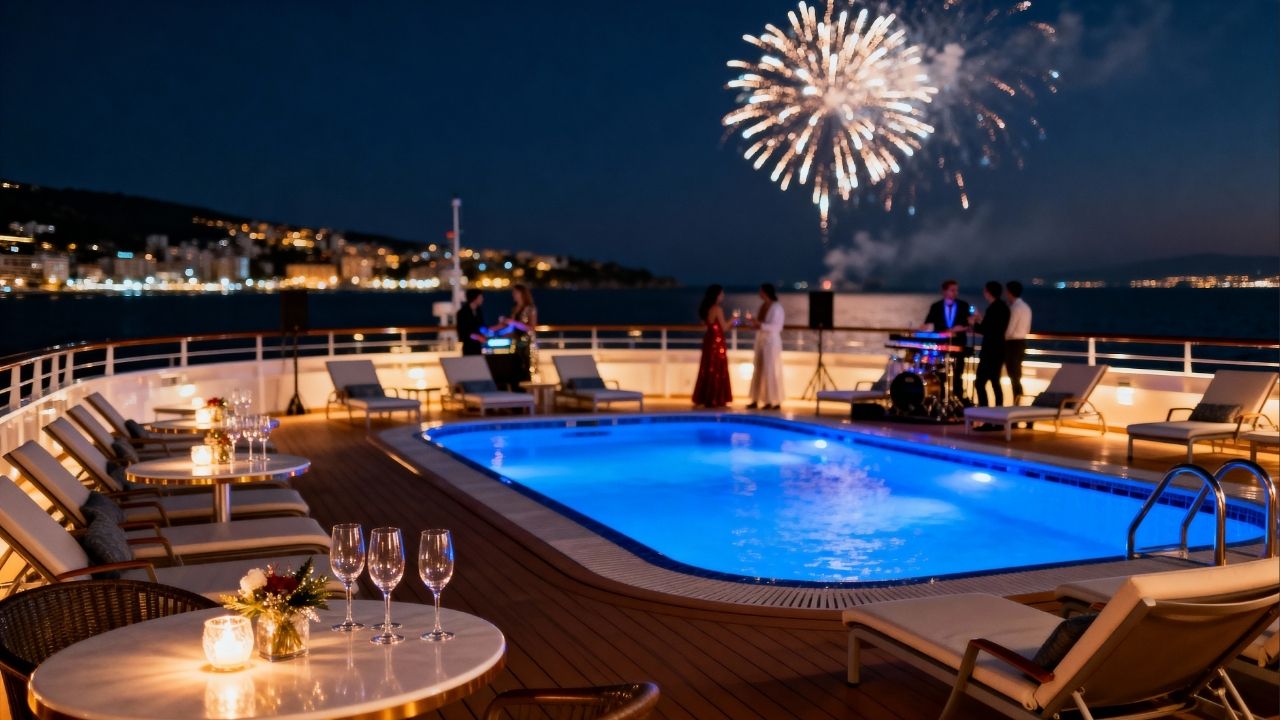 Quanto custa um cruzeiro de R&eacute;veillon no Brasil em 2025/2026