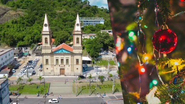 A cidade ao lado de Niterói que vira um cenário mágico no Natal