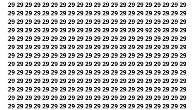 7 segundos para encontrar o número que todos ignoram