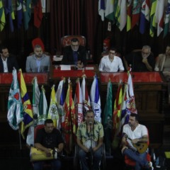 Vereador Anderson Pipico e alguns dos homenageados