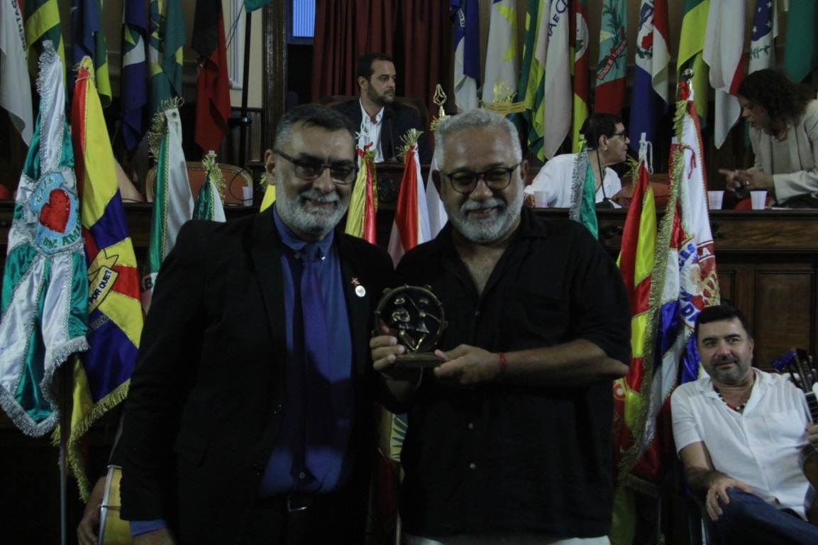 Vereador Anderson Pipico e compositor Chico Alves