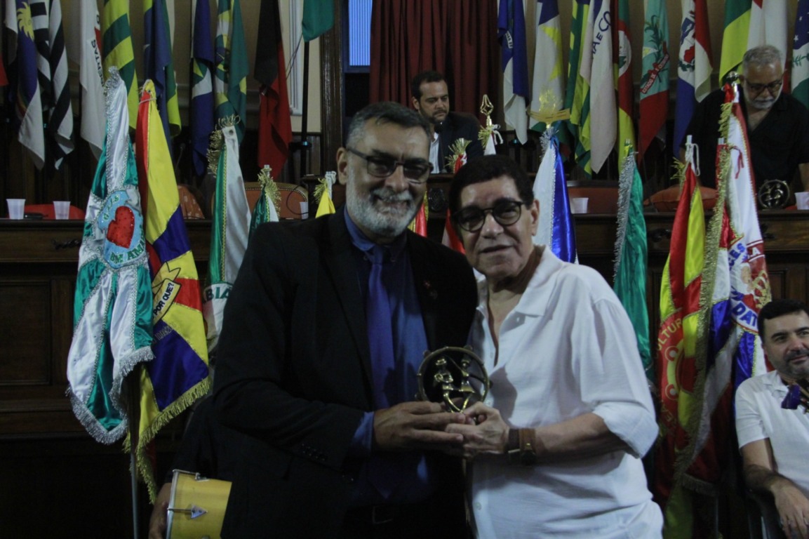 Vereador Anderson Pipico e compositor Paulinho Rezende