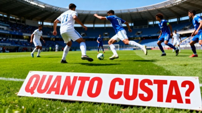 Quanto custa montar um time de futebol em dezembro de 2025?