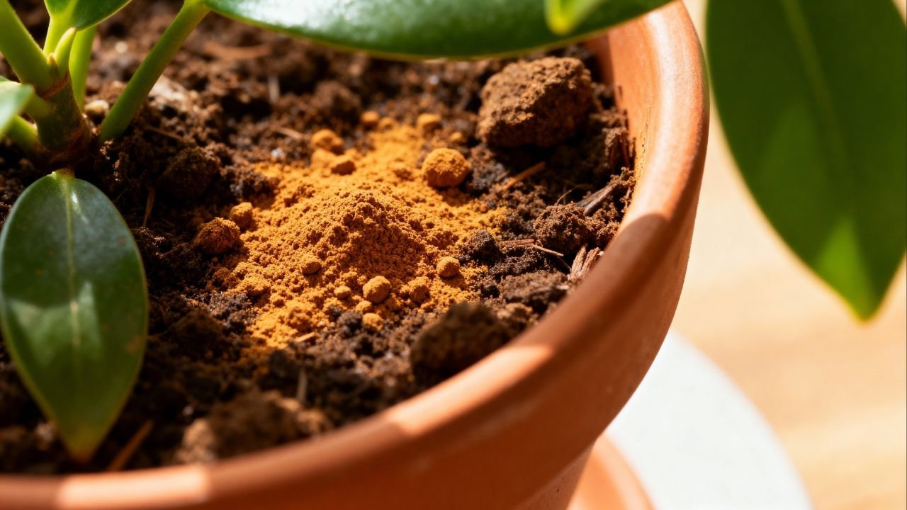 Por que você deve colocar canela em pó em plantas de interior e o que ela faz