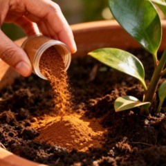 Por que você deve colocar canela em pó em plantas de interior e o que ela faz por elas