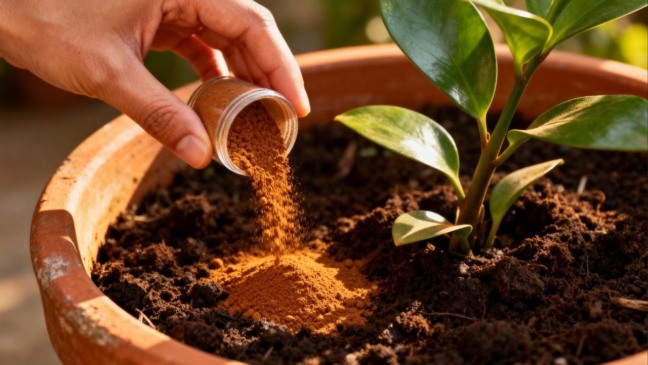 Por que você deve colocar canela em pó em plantas de interior e o que ela faz por elas