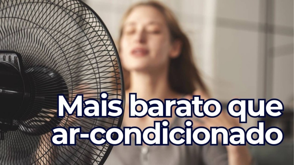Quanto custa passar um mês usando só ventilador no calor extremo? Quanto custa passar um mês usando só ventilador no calor extremo?