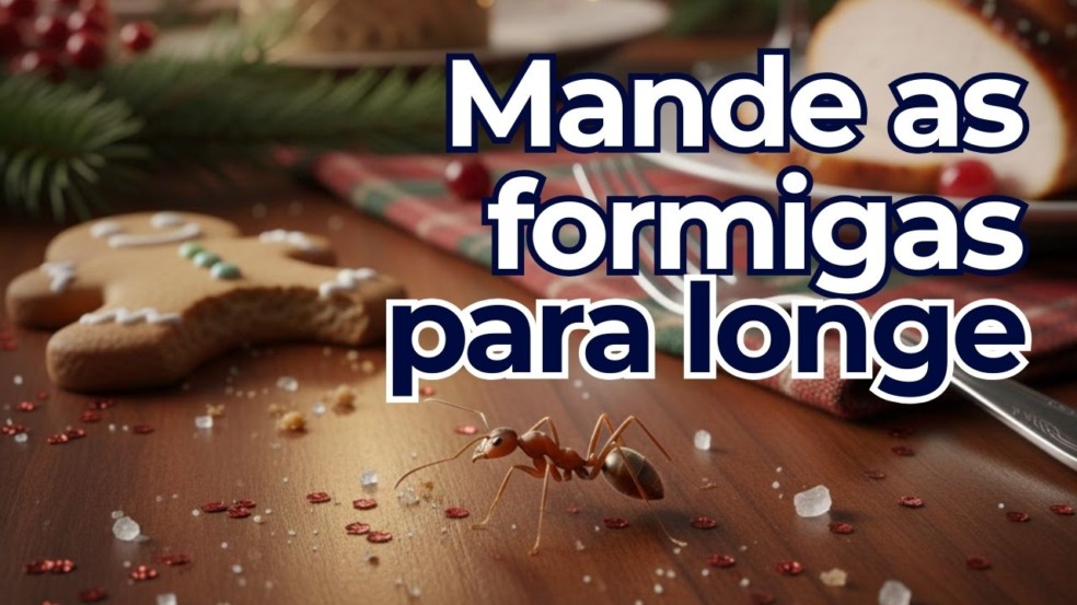 Tenha uma ceia de Natal tranquila com as formigas bem longe da mesa Tenha uma ceia de Natal tranquila com as formigas bem longe da mesa