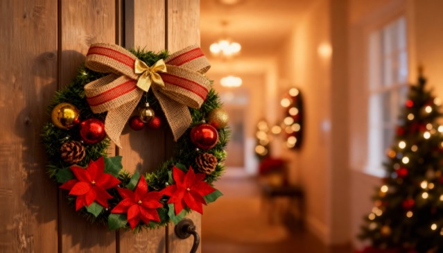 Como a guirlanda de Natal cria um símbolo cheio de significado