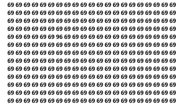 Apenas 1 em cada 5 pessoas consegue localizar o número secreto