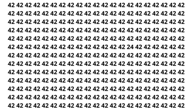 Teste sua visão e descubra se você consegue achar o número escondido
