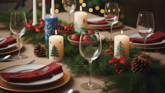 A ideia barata e criativa que transforma a decoração da mesa de Natal