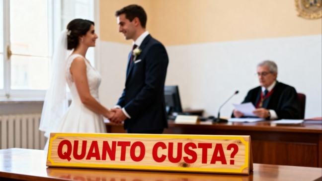 Quanto custa casar no civil em dezembro de 2025?