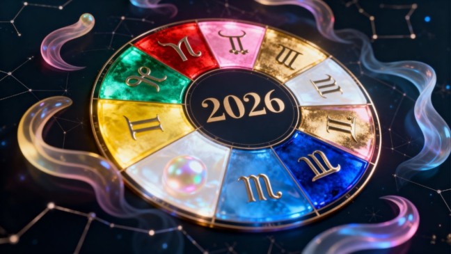 A cor ideal da virada para cada signo e o que ela atrai em 2026